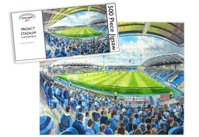 Proact Stadium Fine Art Jigsaw Puzzle - Chesterfield FC